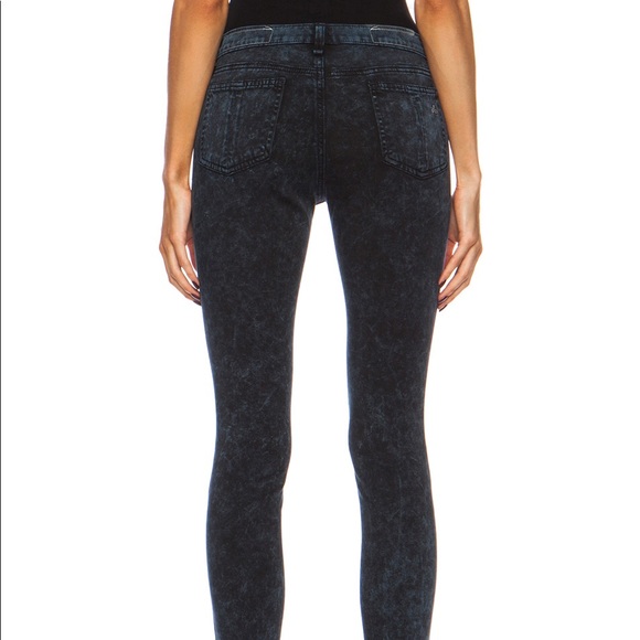 rag & bone Denim - Rag bone jean legging rose bowl navy 25